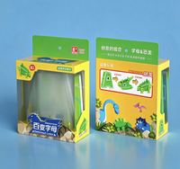 Boîte en carton personnalisée avec couvercle et base, tiroir, fenêtre, emballage en carton ondulé kraft avec impression Pantone