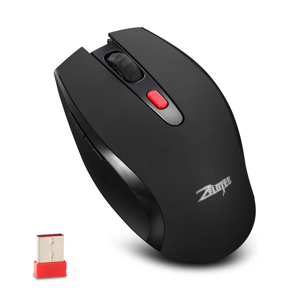 ZELOTES F-13 Wireless Office Mouse AA battery 2.4GHz Wireless Optical Mouse