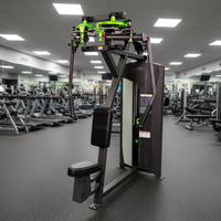 Équipement de fitness pour musculation, direct usine, pour salle de sport commerciale : Machine à pectoraux/deltéens dorsaux réglable et sélecteurisée, à position assise