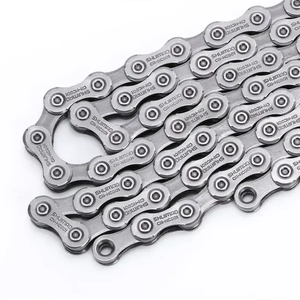 Chaîne de vélo 8 <span class=keywords><strong>vitesses</strong></span>, <span class=keywords><strong>9</strong></span> <span class=keywords><strong>vitesses</strong></span>, 10 <span class=keywords><strong>vitesses</strong></span>, 11 <span class=keywords><strong>vitesses</strong></span>, 12 <span class=keywords><strong>vitesses</strong></span> pour VTT et vélo de route - Chaîne à fixation par crochets et boucles - Product Image 5