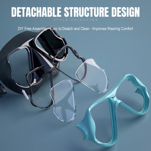 <span class=keywords><strong>Masque</strong></span> de plongée et tuba anti-buée en silicone, avec sangle réglable pour la plongée en mer et la plage - Product Image 4