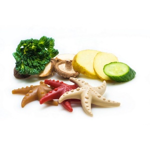 Mascarillas dentales naturales para perros, aperitivos con forma de Animal de mar, Rawhide alterntivec - Product Image 2