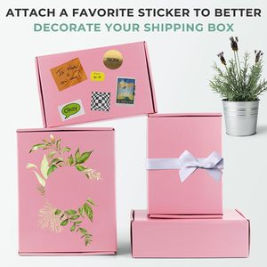 กล่องกระดาษลูกฟูกสีชมพูอเนกประสง<span class=keywords><strong>ค</strong></span>์กันน้ำที่เก็บของได้สำหรับงานฝีมือในสำนักงานที่บ้าน - Product Image 3