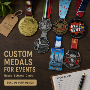 Medal Custom Design Custom Sports Medals Zinc Alloy Award Medal Wholesale Personalized Medals With Ribbon OEM Supplier - Product Image 6