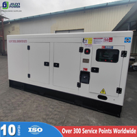 Generador Diésel Super Silencioso de Ecuador y Ghana de 40KW, 50KW, 60KW, 80KW y 100KW, Varios Tamaños Desde 50KVA Hasta 125KVA, Precios Competitivos