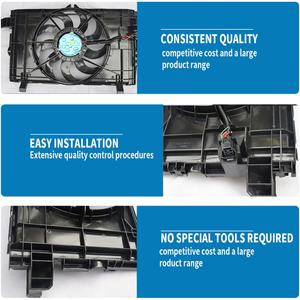 Pièces automobiles pour voiture, ventilateur de refroidissement du radiateur de climatisation pour Tesla Model Y 149399500B 1607808-00-A, ventilateur de radiateur de voiture - Product Image 6