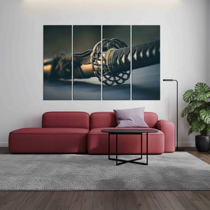 Modern <b>Wall</b> Decor: Printed <b>Canvas</b> Artwork for Contemporary Spaces,SET OF 4 <b>CANVAS</b> - Product Image 2