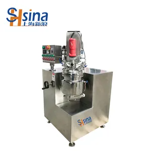 small mixer for cosmetic vacuum Homogenizing emulsifier small cosmetic mixer making machine