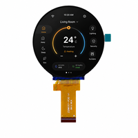 Módulo de Pantalla LCD Circular de 2.8 Pulgadas 480x480 de Zhunyi Technology, Interfaz MIPI de 30 Pines, Pantalla TFT con 500 Nits de Brillo, ESP32-P4 IOT Inteligente