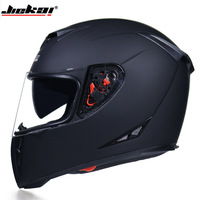 Casque intégral pour vélo électrique Jiekai, matériau ABS, certifié DOT, unisexe, quatre saisons, double visière anti-buée, chaud, personnalisé