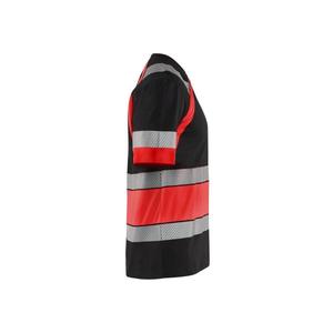 BLAKLADER - 3421103099554XL T-shirt Noir/Rouge hi-vis-EAN 7330509620199 HI-VIS WORKWEAR - Product Image 4