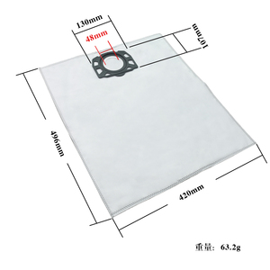 Reemplazo de bolsa de filtro de polvo no tejido para accesorios de aspiradora Karchers MV4 MV5 MV6 WD4 <span class=keywords><strong>WD5</strong></span> <span class=keywords><strong>WD5</strong></span>/P - Product Image 2