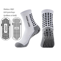 Chaussettes de sport pour hommes de haute qualité, logo personnalisé, chaussettes de football antidérapantes, chaussettes de football
