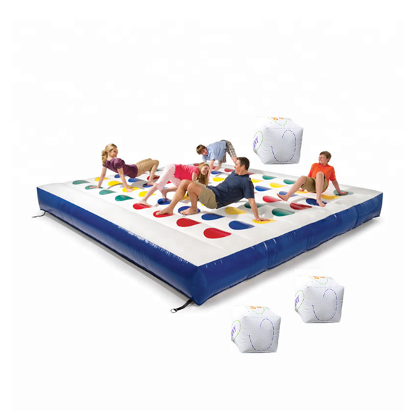 Игра для семейного сада, надувные игральные кости, гигантская игра twister для продажи