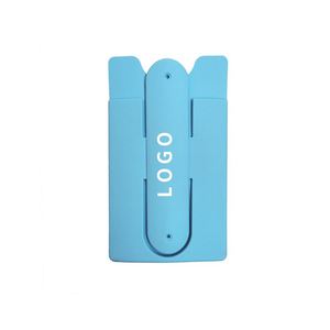 Meilleures ventes 2023 : Porte-cartes personnalisé en silicone adhésif pour dos de téléphone, vente en gros pour entreprises - Product Image 1