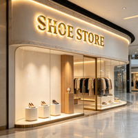 Letrero Luminoso LED 3D con Retroiluminación para Logotipo de Tienda, Letrero Electrónico Personalizado con Letras LED Iluminadas para Negocios
