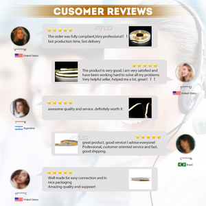 Haute densité Smart coulant COB LED bande eau courante lumière cheval course lampe 420Led avec reflux blanc Nature blanc chaud DC24V - Product Image 6