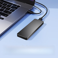 Hard Disk Eksternal Solid-State 1TB Kecepatan Tinggi NVMe 4TB Laptop Eksternal 2TB Penyimpanan Gaming Tipe-C 512GB SSD