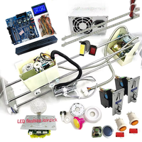 Kit de machine à griffes à monnayeur avec écran LCD RY, panneau de commande d'affichage de remplacement pour machine à griffes d'arcade, pièces détachées OEM