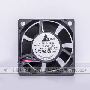Ventilateur sans balais Delta Afb0612eh 60 mm 12 V CC à double roulement à billes pour alimentation électrique - Product Image 2
