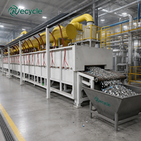 Équipement de recyclage de panneaux solaires écologiques, ligne de traitement par pyrolyse de modules photovoltaïques industriels avec un taux de récupération élevé