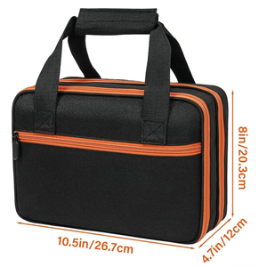 Étui de transport pour multimètre, organisateur de rangement pour testeur de circuits, double couche, pour <span class=keywords><strong>voyage</strong></span> - Product Image 2