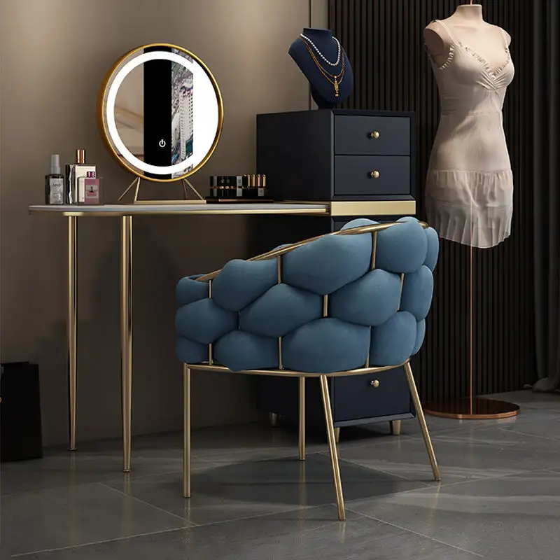 Nordic Luxury Wohn möbel Bein Lounge Bubble Chair Freizeit Esszimmers tühle Stoff Edelstahl Samt Grün Gold 1 Stück