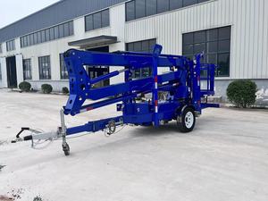 Plataforma de trabajo aéreo eléctrico de 380V Brazo plegable Remolque Cadena de acero Polipasto de 380V para hoteles Otras industrias Proveedor de China - Product Image 6