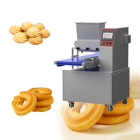 Nouvelle machine commerciale multifonction automatique en acier inoxydable 304 pour la découpe et le façonnage de pâte à biscuits, pour la fabrication de biscuits, pâtisseries et produits laitiers