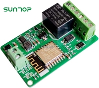 Módulo de relé WiFi, DC7-30V de red de ESP-12F, 5V, 220V, 10A, ESP8266