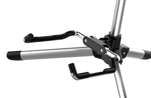 Supporto per Strumenti Musicali Pieghevole in Metallo con Design di Bloccaggio di Sicurezza, Dispositivo Semi-Automatico per Chitarra - Product Image 3