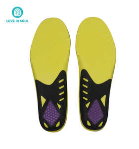 Semelles orthopédiques avec soutien de la voûte plantaire <span class=keywords><strong>pour</strong></span> hommes et femmes, semelles intérieures respirantes <span class=keywords><strong>pour</strong></span> chaussures plates et <span class=keywords><strong>pour</strong></span> la course à pied - Product Image 1