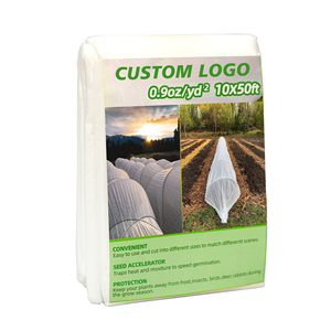 Cubierta de planta de alta resistencia, <span class=keywords><strong>manta</strong></span> de tela antiescarcha para verduras, tela polar de protección de plantas de invierno no tejida - Product Image 1