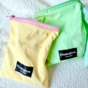 Chuanghua Cute Waterproof Zipper Pouch <b>Storage</b> Bag with Washable <b>Makeup</b> Compartment - Product Image 1