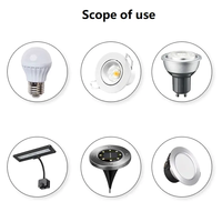 Conception de carte de circuit imprimé pour alimentation LED
