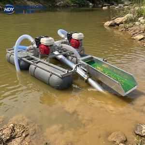Drague d'or alluvionnaire de 6 pouces à aspiration, <span class=keywords><strong>bateau</strong></span> de dragage pour l'extraction d'or, propulsé par <span class=keywords><strong>moteur</strong></span> à essence, portable, à haute récupération - Product Image 3