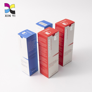 OEM tùy chỉnh in ấn Make-up Đóng gói hộp Mặt kem mỹ phẩm bao bì giấy chăm sóc da hộp có thể gập lại bán lẻ hộp giấy bao bì - Product Image 2