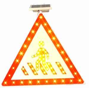 Señal de tráfico de advertencia de carretera, Flecha de Chevron Led intermitente - Product Image 2