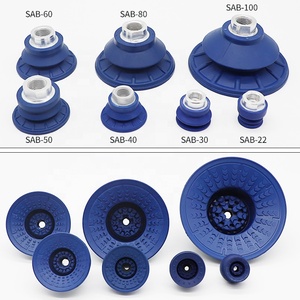 ラウンドベローズサクションカップ真空パッドSABサクションカップ、1.5倍ダイナミックハンドリング吸盤産業用空気圧ロボット用 - Product Image 4