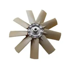 China Fabriek 9 Plastic Cooling Fan Blade Compressor Onderdelen Voor Zuigers Compressor