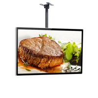 Panel LCD de Repuesto para TV en Vivo, Montado en la Pared, con Pantalla Táctil Capacitiva, Señalización Digital Android para Animación en Tiendas Minoristas