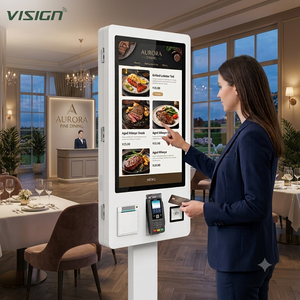 Quiosco de Autoservicio Moderno y Minimalista de 21.5 Pulgadas con Pantalla Táctil para Cafeterías y Bistrós - Product Image 1