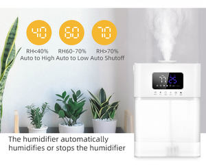 Humidificador de Aire Ultrasónico de Estilo Fresco para el Hogar Inteligente, Rociador de Niebla Cálida de 7 Litros con Aniones, Humidificador de Aire de Llenado Superior para Dormitorio - Product Image 4