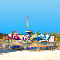 Manèges Crazy Dance personnalisables, vente directe usine pour parcs d'attractions extérieurs
