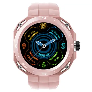 Оптовая продажа, Смарт-часы HW3 Cyber, новые круглые Смарт-часы, 1,32 "высокого разрешения, цветной экран, модный дизайн, мужские Смарт-часы Nfc