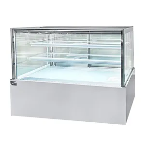 Прямоугольный мраморный материал, холодильное оборудование с выбором черного и белого цветов, витрина для тортов, мини-холодильник