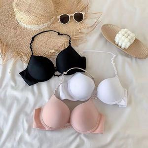 <span class=keywords><strong>Reggiseno</strong></span> Invisibile <span class=keywords><strong>con</strong></span> Spalline Trasparenti e Ferretto, Supporta Mezza Coppa, Lingerie Confortevole - Product Image 3