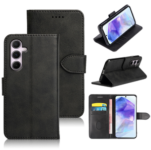 Custodia a Portafoglio in Pelle per Samsung <span class=keywords><strong>Galaxy</strong></span> S26 Ultra S26 <span class=keywords><strong>FE</strong></span> S25 S24 S23 <span class=keywords><strong>S21</strong></span> S20 Plus S10 con Scomparti per Carte e Protezione Antiurto - Product Image 3
