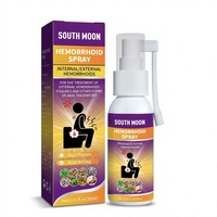 Spray chinois à base de plantes pour les hémorroïdes 30ml Usage externe