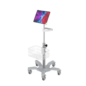 Tablet PC fixed with lock trolley cart RS010-100 tablet trolley